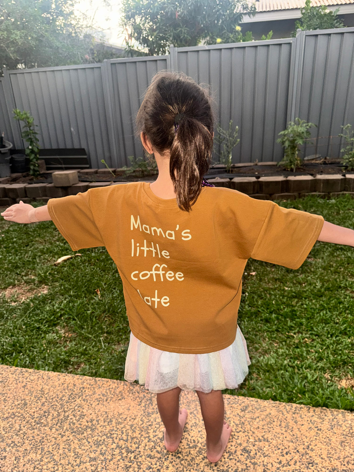 Mama's Coffee Date Oversized Tee