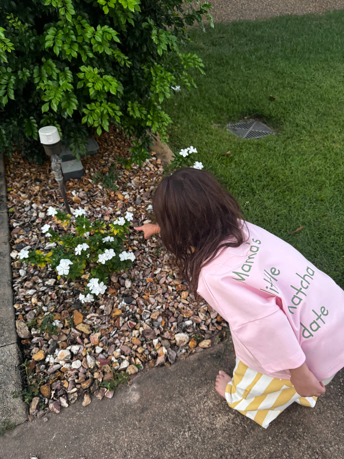 Mama's Matcha Date Oversized Tee