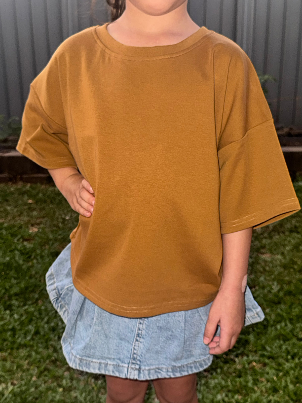 Mama's Coffee Date Oversized Tee